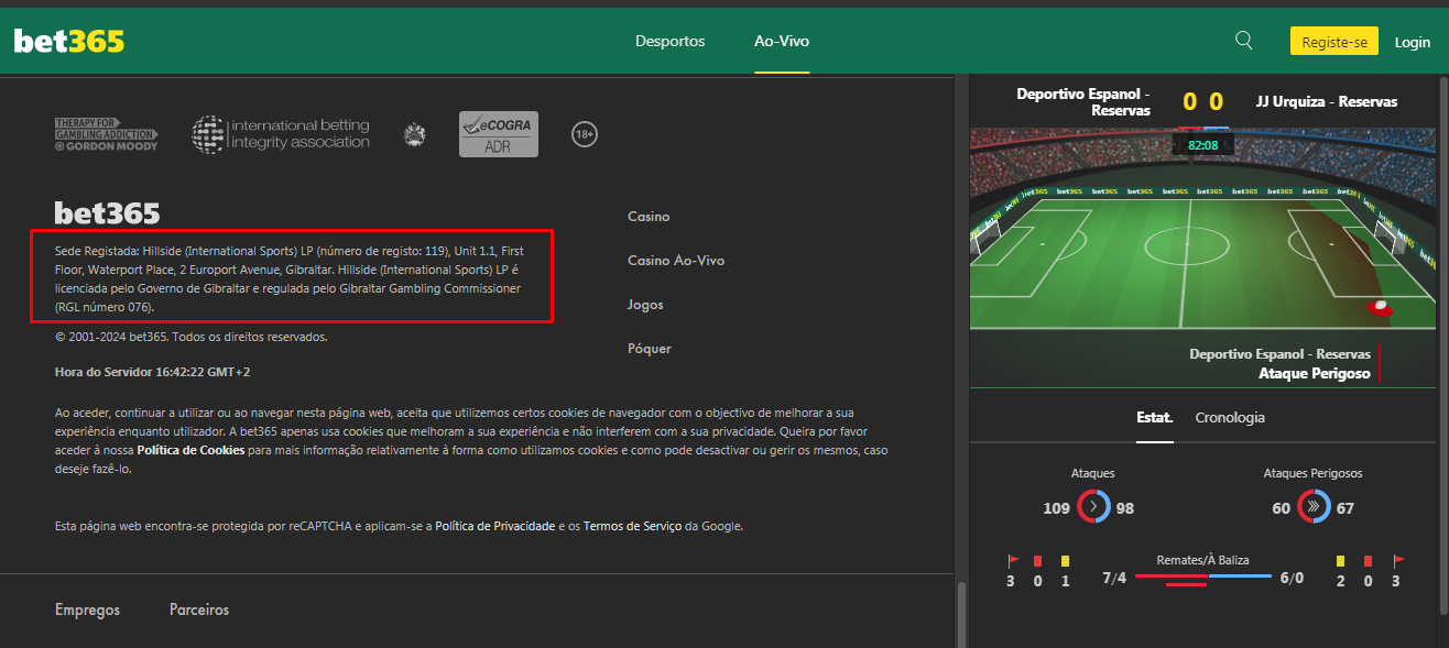 Segurança e confiança em Bet365